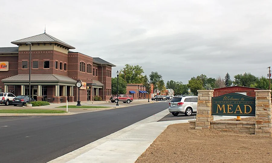 Main Street Mead in Mead, Colorado