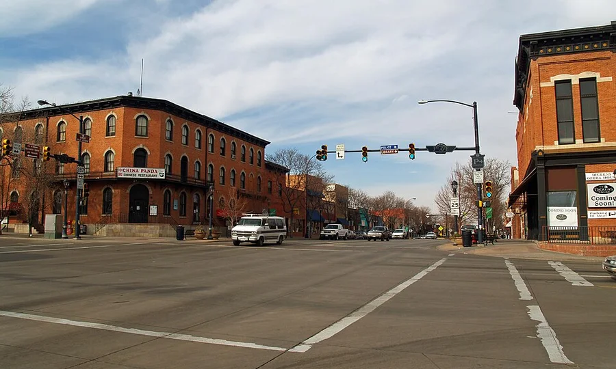 Downtown Longmont / Main Street in Longmont, Colorado