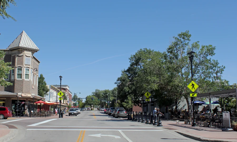 Downtown / Parker town scene in Parker, Colorado