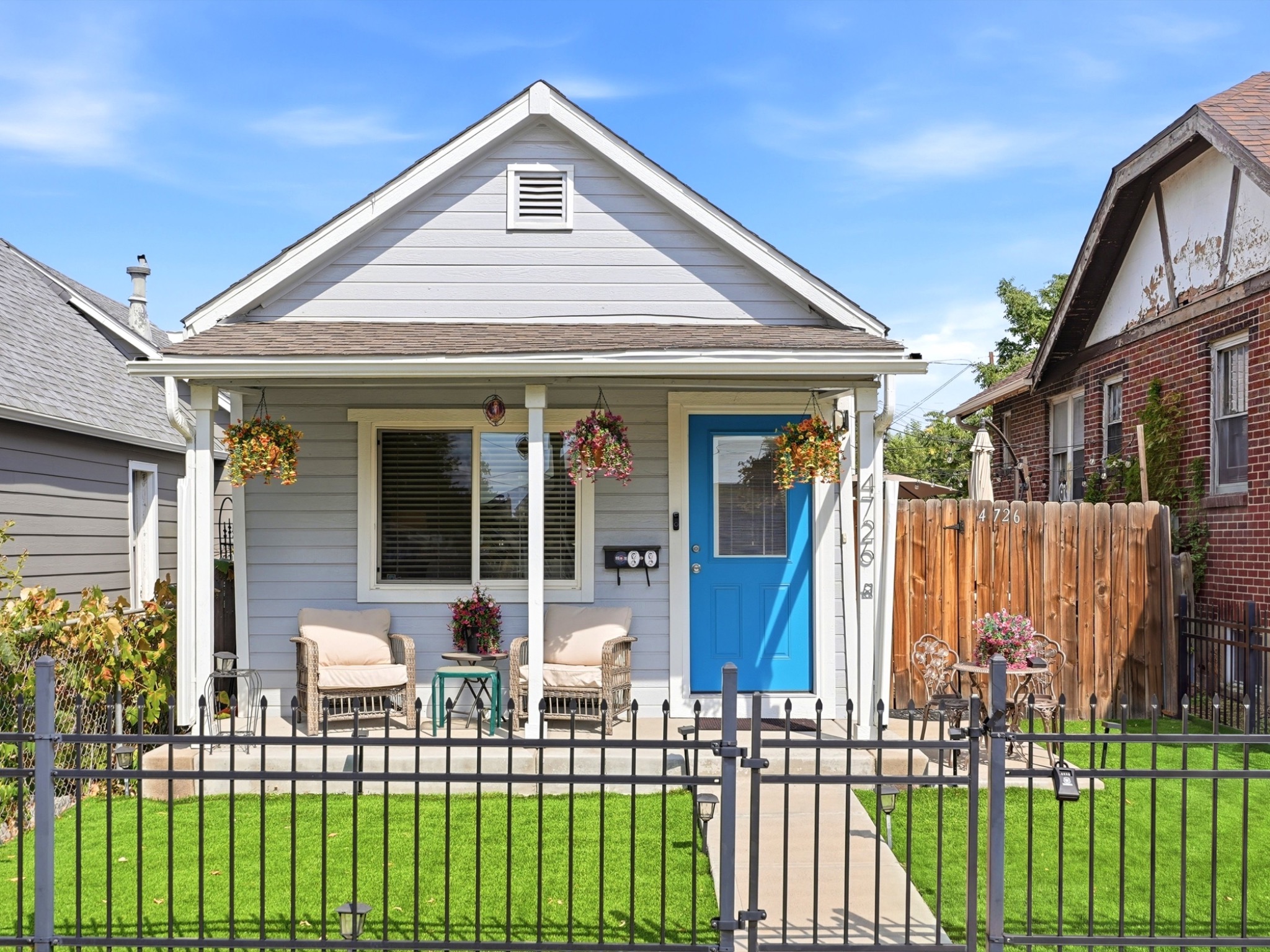 4726 Grant Street, Denver, Colorado - front exterior