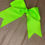Thumbnail: Electric Lime Hair Bow
