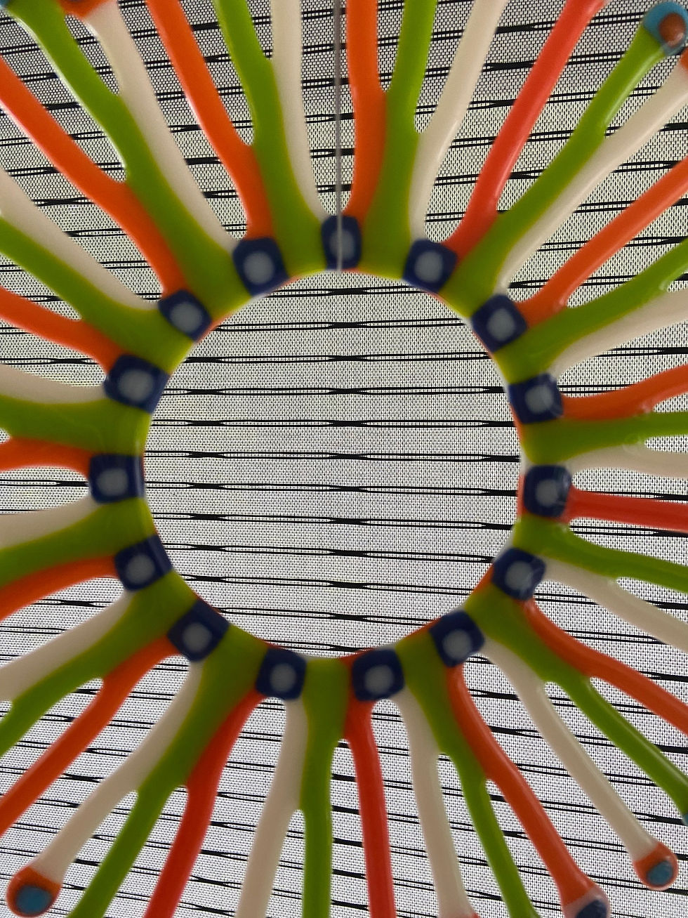 Thumbnail: Window/wall art piece from the Peaches and Cream collection.