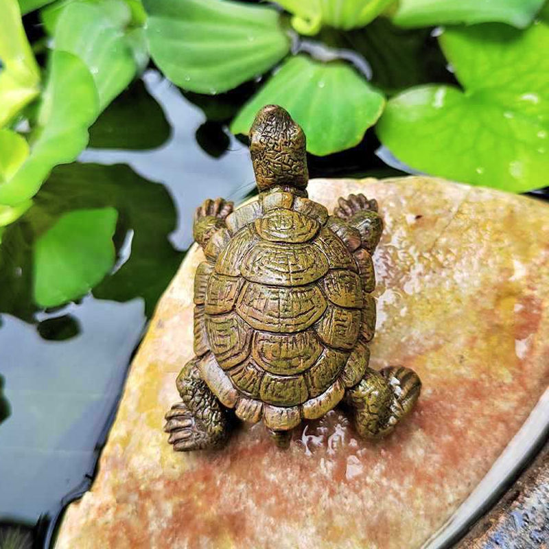 Thumbnail: Charming Turtle Statue Mini Turtle Statue Mini Landscape Decoration Perfect For 