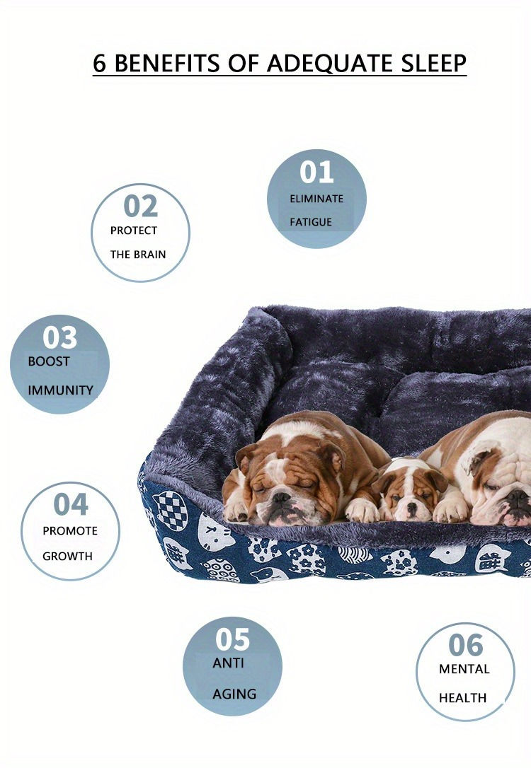 Thumbnail: Pet Dog Bed Sofa Mats Winter Pet Products Coussin Chien Accessories Dogs Basket 
