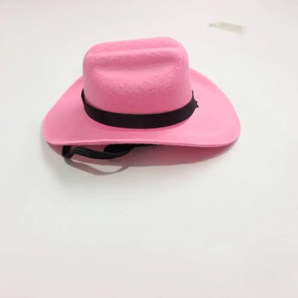 British Pet Dog Hat Star Cowboy Hat Pet Supplies Adjustable Dog Costume Top Hat