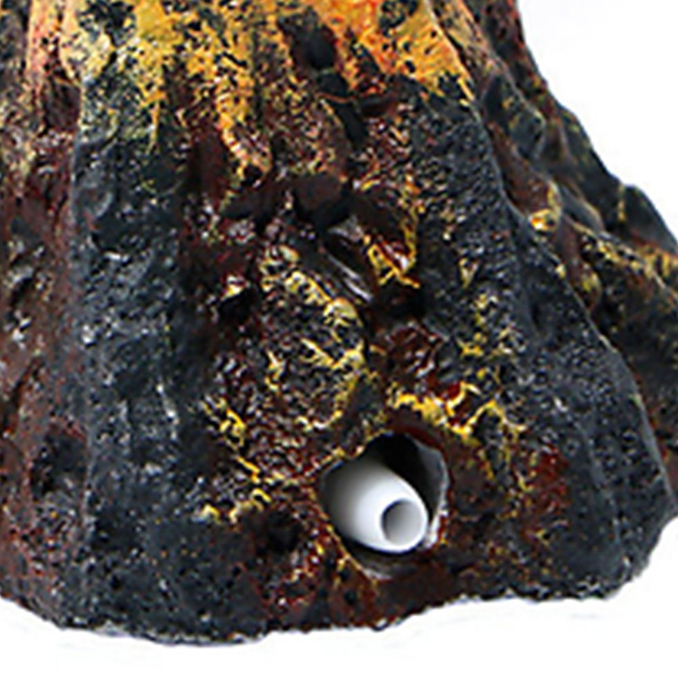 Thumbnail: Aquarium Volcano Shape Air Bubble Stone Oxygen Pump Decoration Bubble Stone Tank