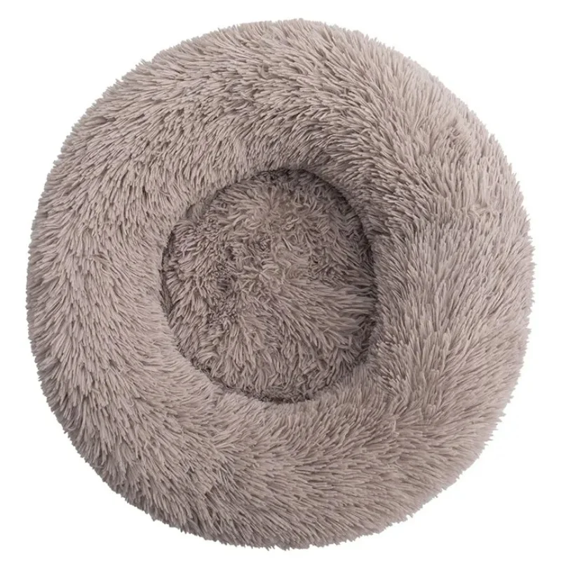 Thumbnail: 40-90cm 6 Sizes Round Pet Bed for Large Dog Bed Super Soft Cat Bed Plush Dog Hou