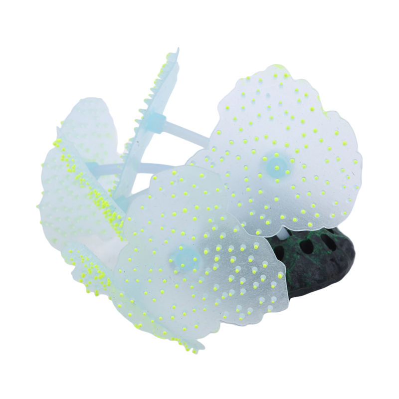Thumbnail: Fish Tank Simulation Decorations Luminous Silicone Underwater World Fluorescent 