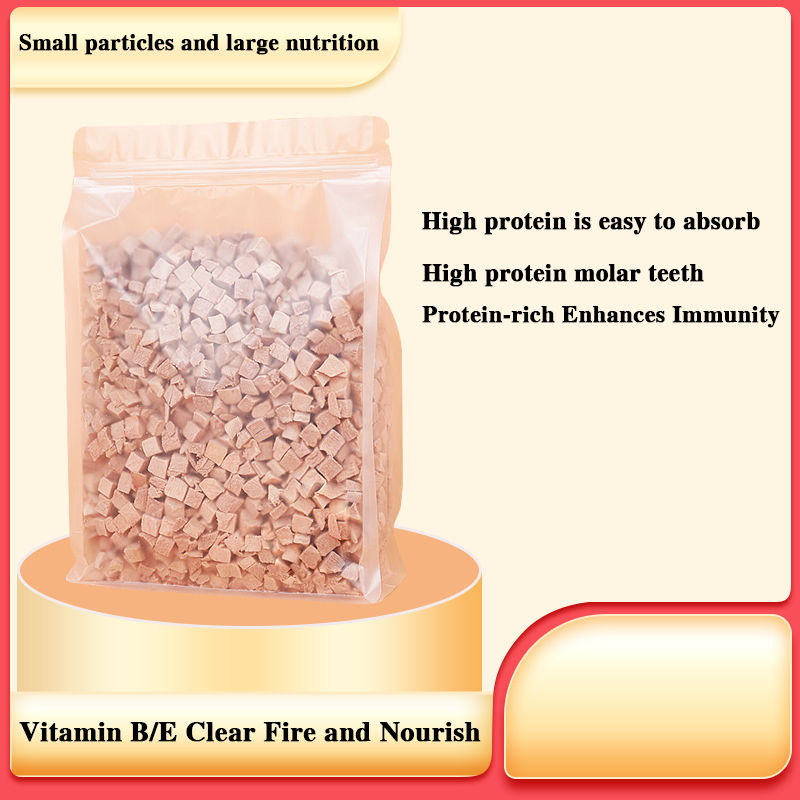 Thumbnail: Pet freeze-dried wholesale chicken breast duck quail egg yellow 500g dog snacks 