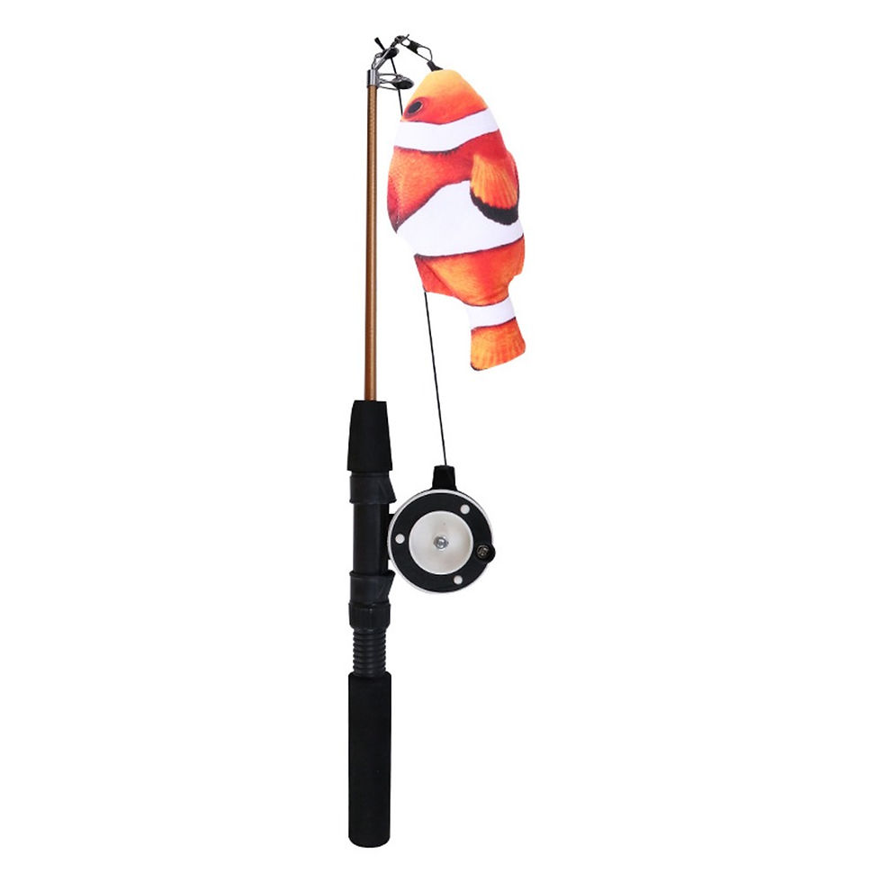 Thumbnail: Creative Retractable Cat Teaser Wand Toy Refills Ultra-Long Interactive Cat Toys