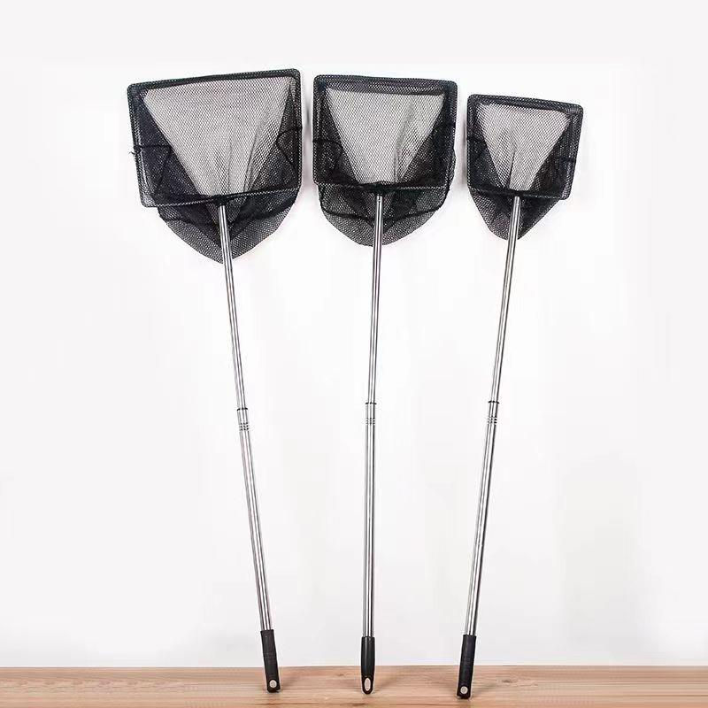 Thumbnail: Aluminum Alloy Fishing Net Long Reach Aquarium Fish Tank Fish Lifting Tool Home 