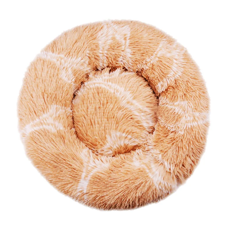 Thumbnail: 40-90cm 6 Sizes Round Pet Bed for Large Dog Bed Super Soft Cat Bed Plush Dog Hou