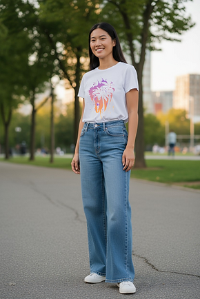 low rise baggy jeans