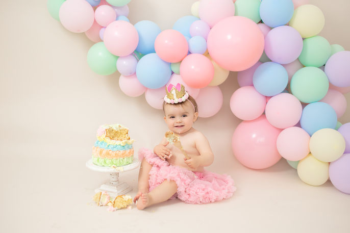 Liverpool Cake Smash 1st birthday Photography