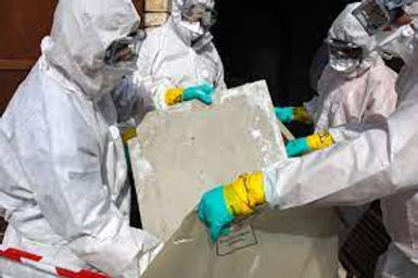 Drywall Removal Team Hazmat