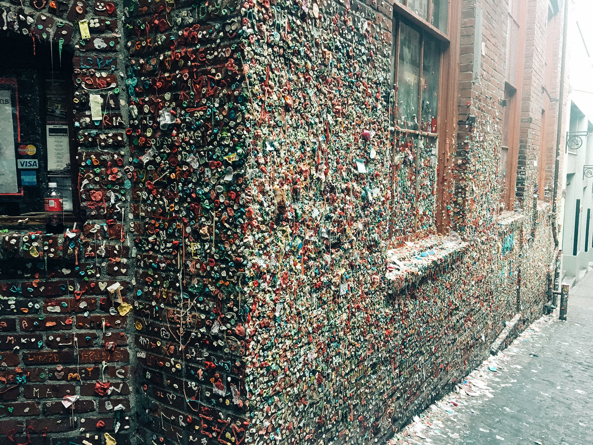 The Seattle Gum Wall