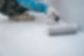 Epoxy paint on concrete floor for water