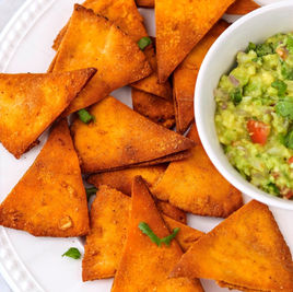 Baked Kuboos Chips