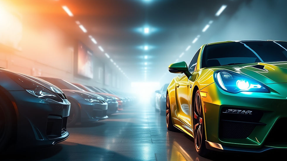 creater images of a cars