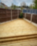 Softwood decking