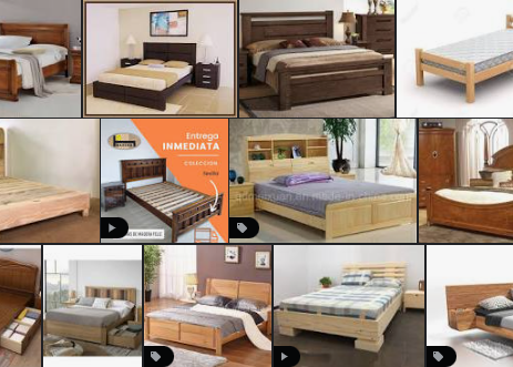 Trabaje en su casa, haga camas de madera, 30 modelos a su dispocisión.