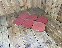 6" Hexagonal Terracotta Tile