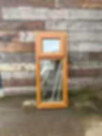 Light Oak PVC Window