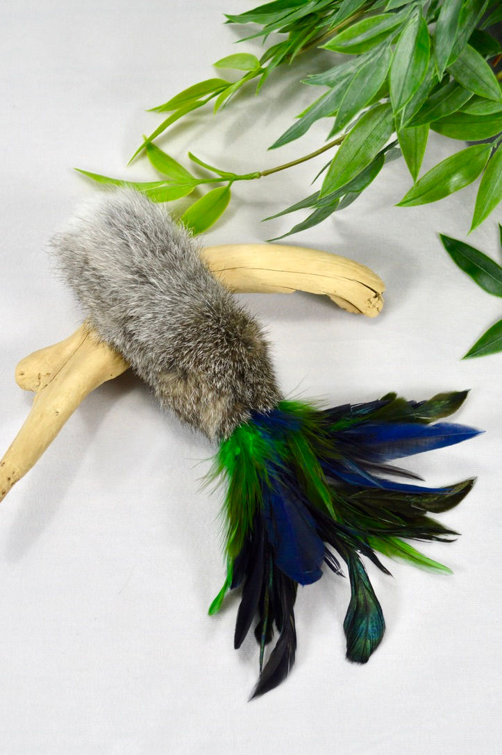 Thumbnail: Catnip Tube - Rabbit Fur Toss Toy