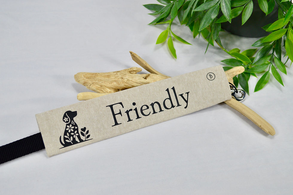 Thumbnail: Flax - Dog Leash Sleeve