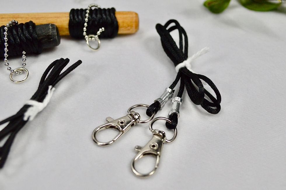 Thumbnail: Cat Teaser Wand - Solid Wood  With Replaceable Cording