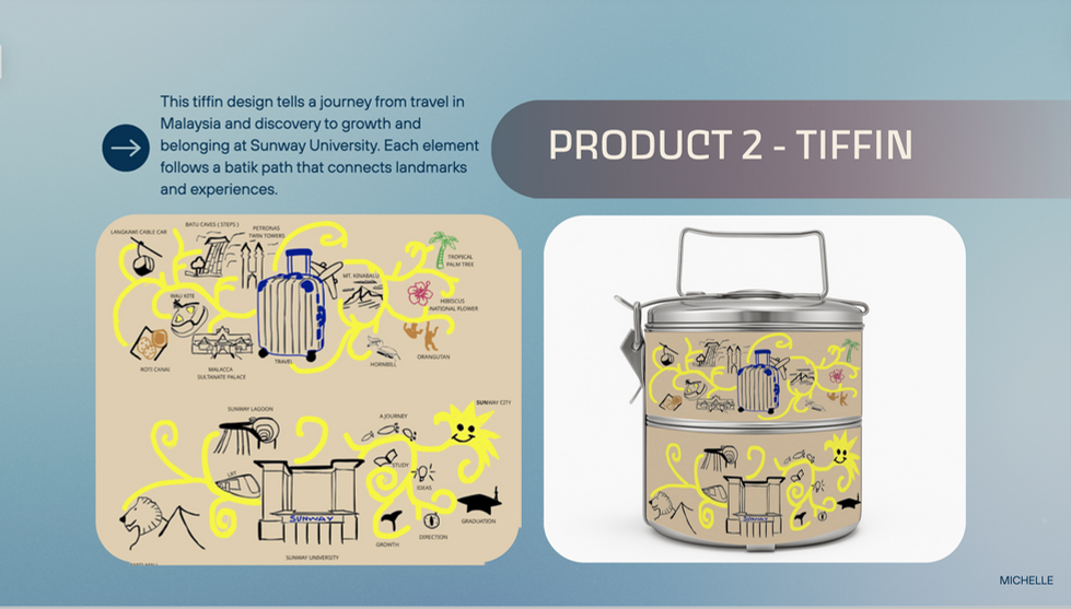 Sunway Originals Tiffin & Coaster Merchandise