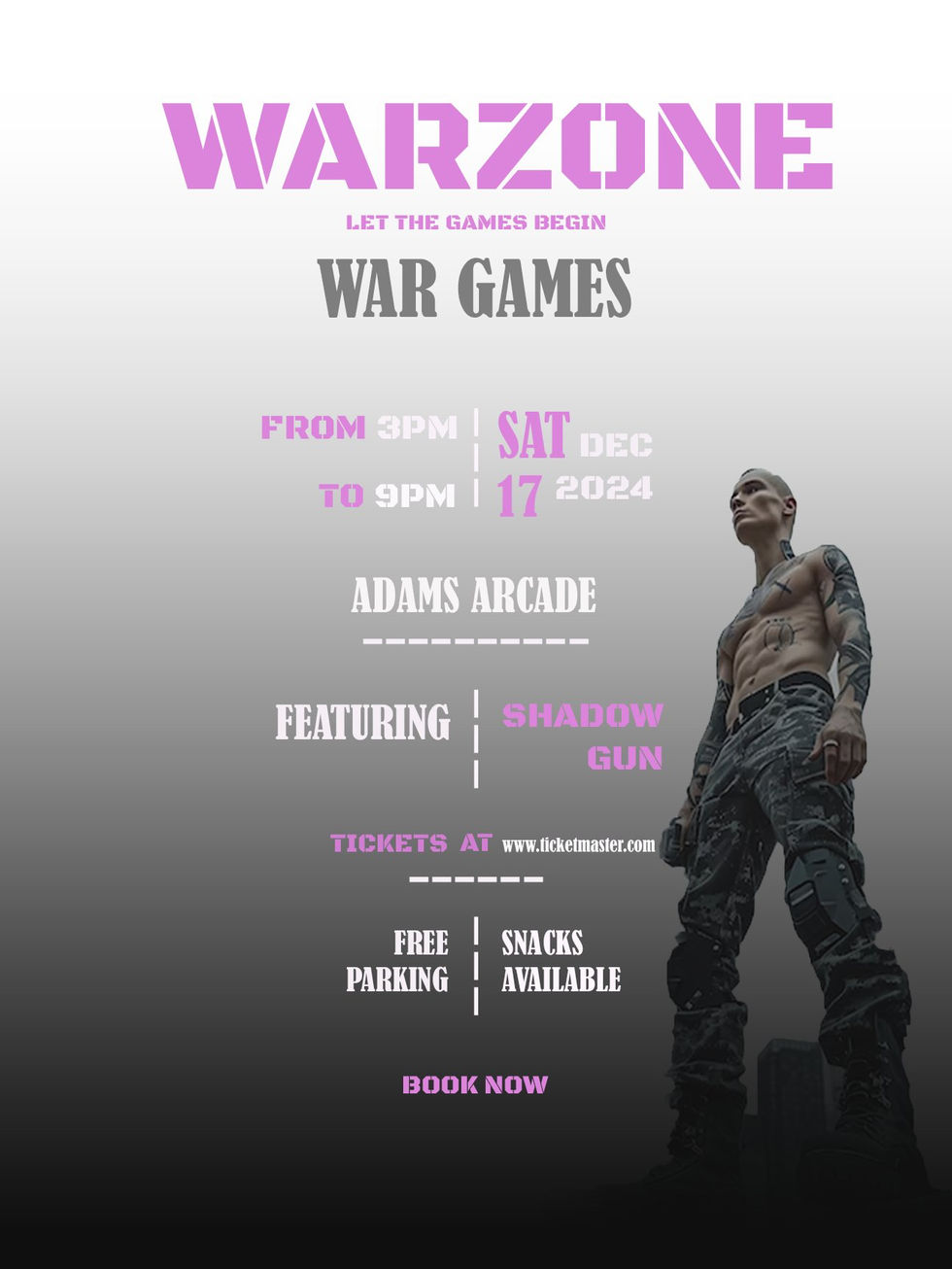 GAME EVENT POSTER _MichelleMugo