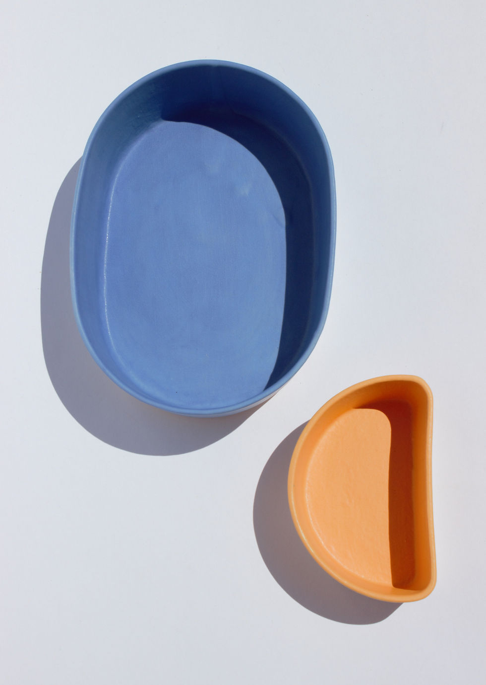 Thumbnail: Blue Snack Dish Set 