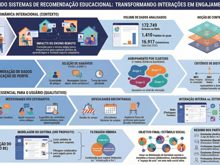 Do "vácuo" à colaboração: Como algoritmos podem quebrar o gelo no ensino remoto e conectar quem precisa de ajuda