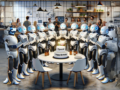 Aniversário de 1 ano do ChatGPT