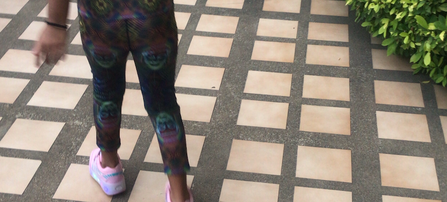 Tutoring a Child on How to Roller Skate