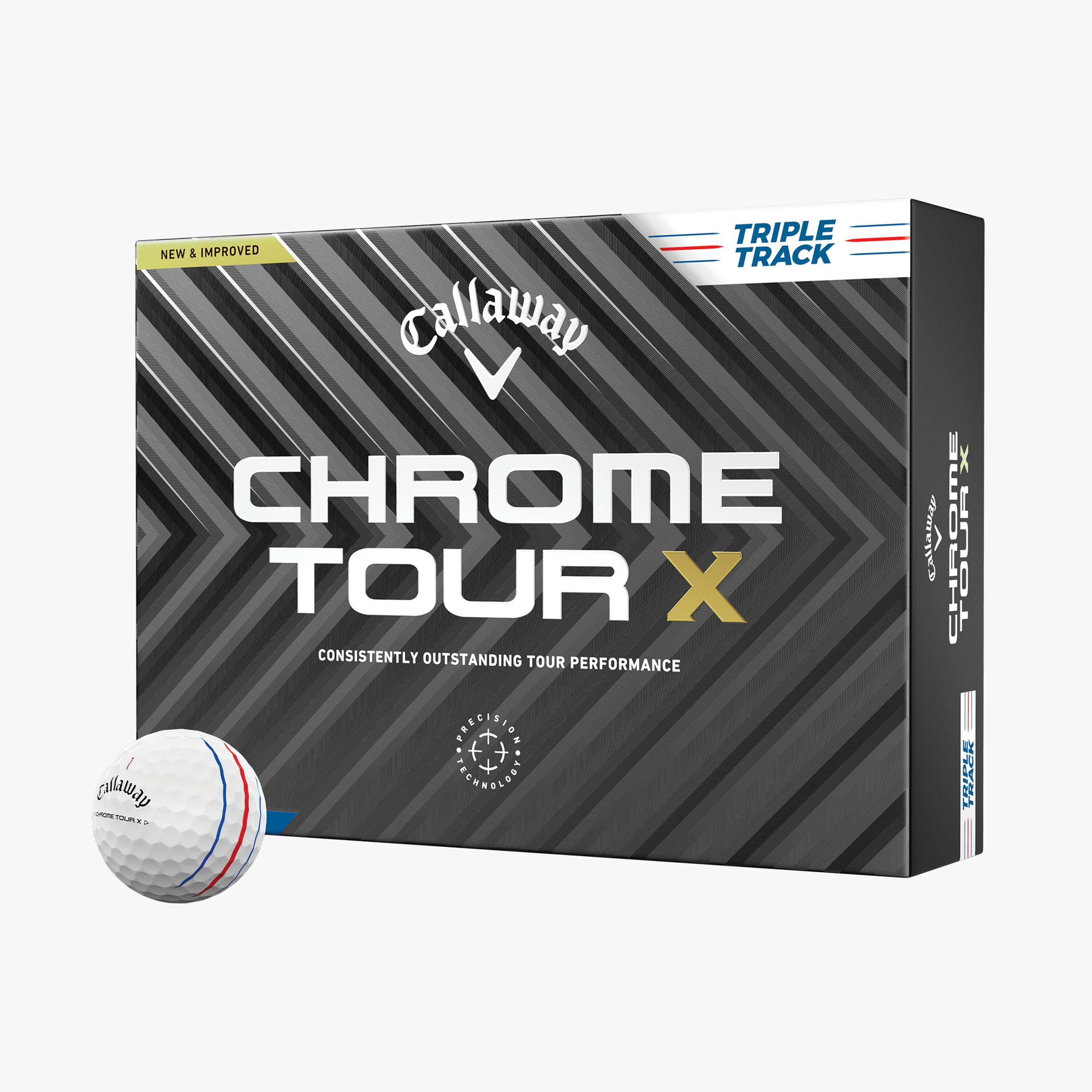 Pelotas Callaway Chrome TourX Triple Track - Docena