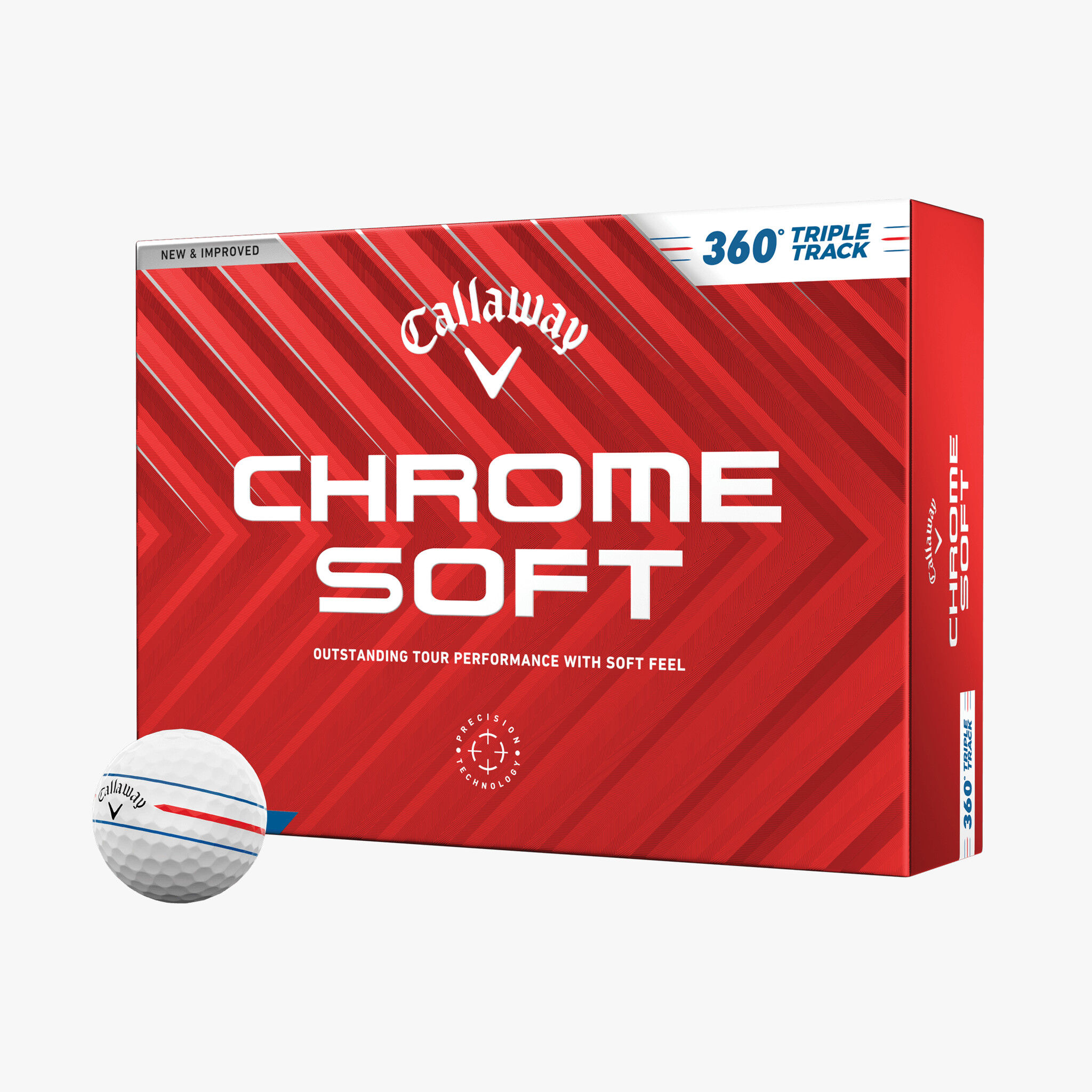 Pelotas Callaway Chrome Soft 24 360 Triple Track - Docena