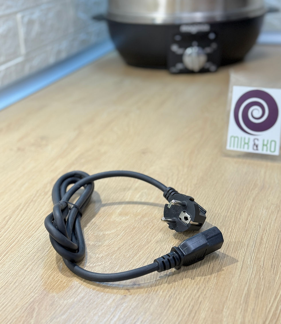 Miniatura: vista frontal cable alimentación vaporera magimix