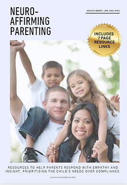 Neuro-Affirming Parent Guide Raising Brain
