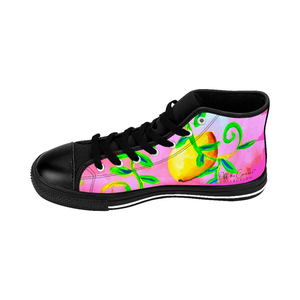Thumbnail: Pink Lemons High-top Sneakers