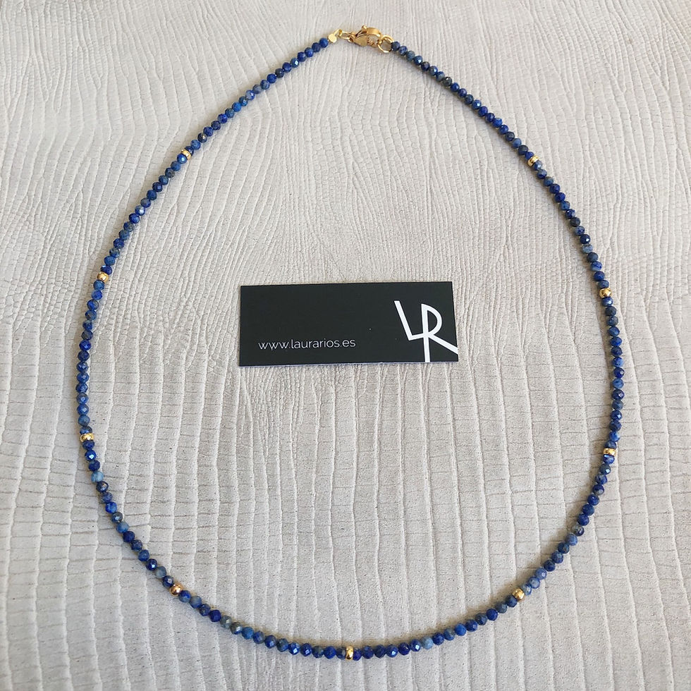 Miniatura: Collar solo piedras 