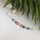 Miniatura: Letra personalizada con piedras y cadena