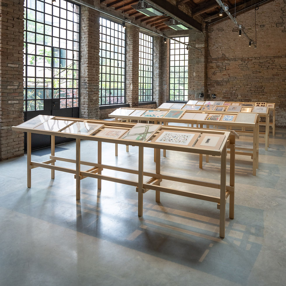 Croatian Pavilion Vlatka Horvat By the Means at Hand install 1 Photo Hugo Glendinning.jpg