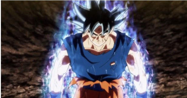 Goku’s First Ultra Instinct Transformation Against Jiren