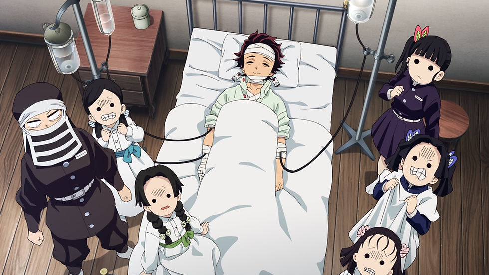 Tanjiro and Inosuke Funny moments in demon slayer season3