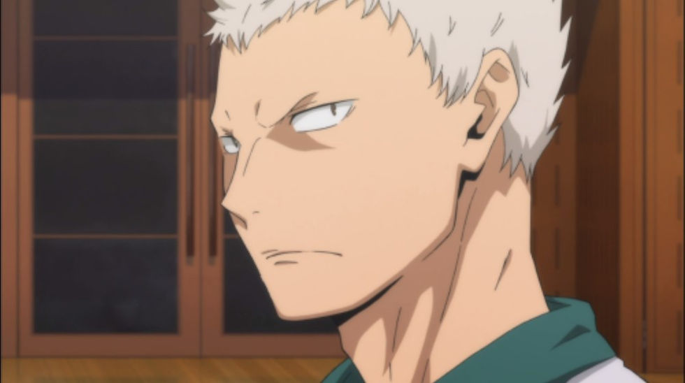 Takanobu Aone in Haikyuu