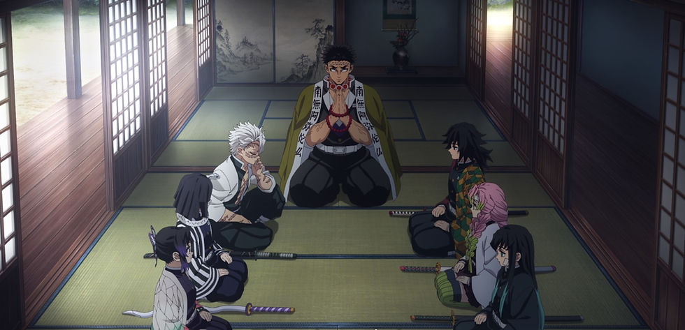 Hashiras in Demon slayer