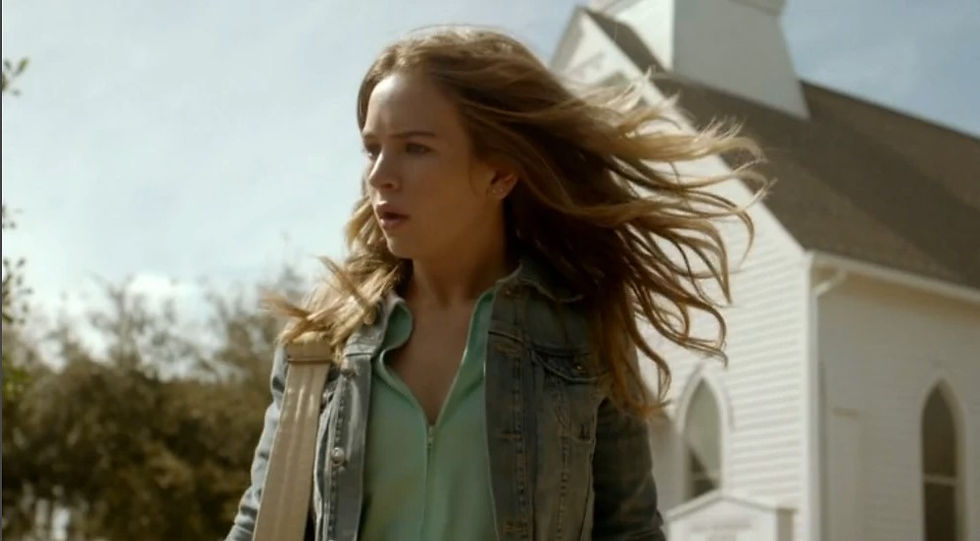 Angie McAlister in under the dome