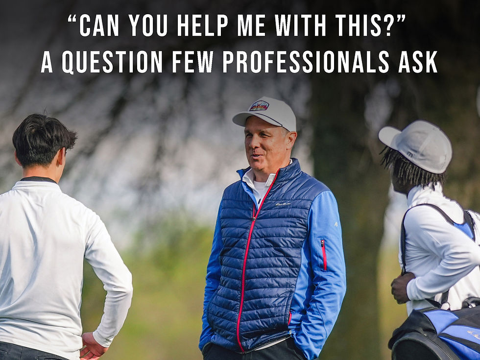 Coachability Over Perfection: A Leadership Lesson from the Golf Course